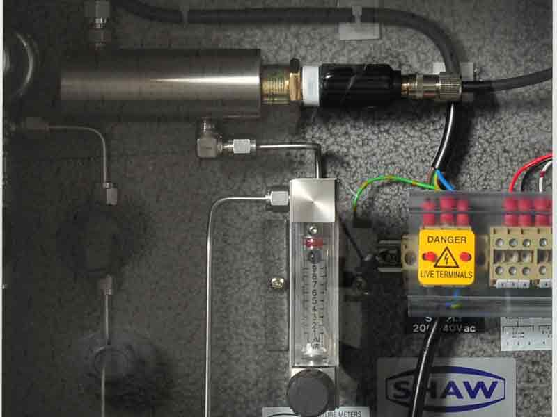 Shaw SWS-SD3 weatherproof sample system,ideal sampling conditions,gas or general compressed air sampling