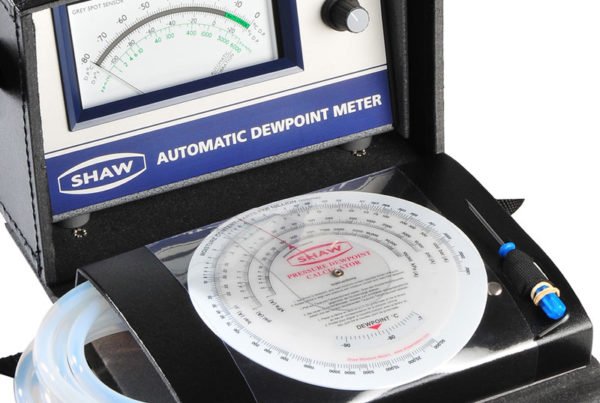 SHAW SADP portable dewpoint meter in carry case,hazardous areas, Model SADP/SADP-D