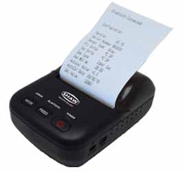Bluetooth printer dew point meter, hand held hygrometer