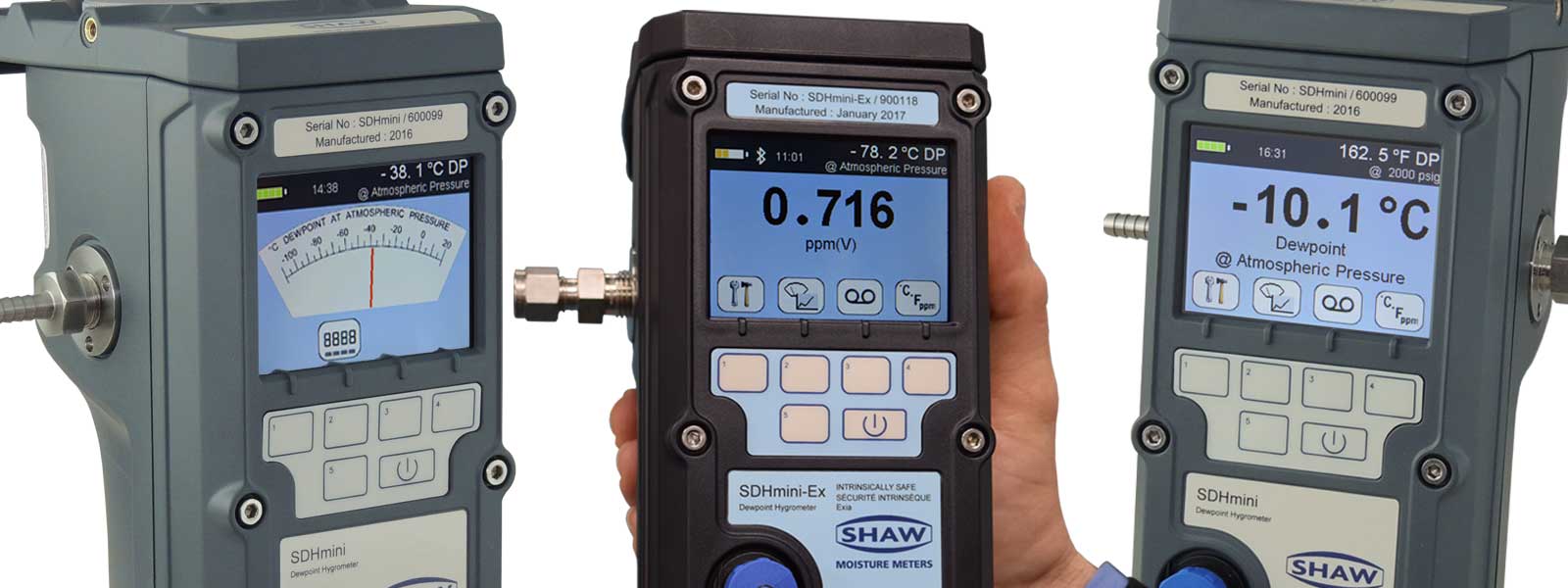 Shaw Moisture Meters expands its range of portable dewpoint meters
