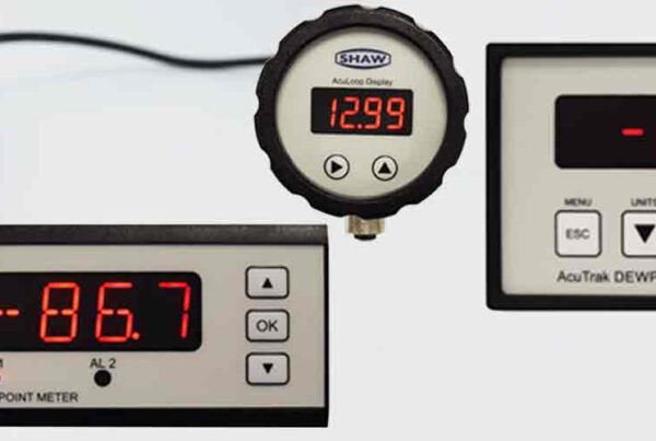 dew point transmitter and single channel displays